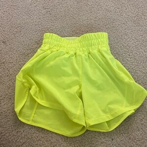 Lululemon shorts!!! size 0!! no stains! barley worn!
